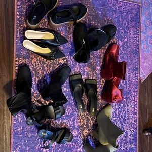Lot of 6 pairs Women’s shoes boots EU 49 40